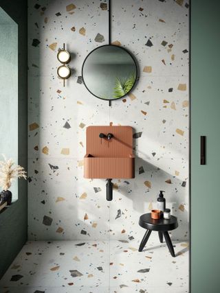 terrazzo bathroom