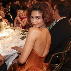 Zendaya at the 2025 Golden Globes