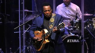 George Benson performs at Elgin Theatre during Toronto Jazz Fest on June 27, 2023 in Toronto, Ontario