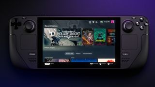 Steam Deck OLED main menu