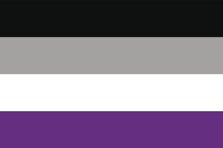 asexual and demisexual pride flag vector illustration a graphic element