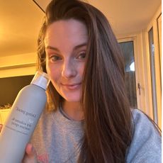 Tori with Living Proof Dry Volume and Texture Spray