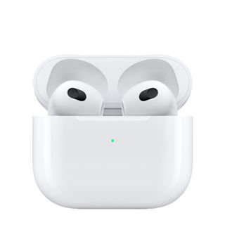 Apple AirPods 3rd Gen mot en vit bakgrund