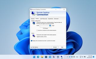 How to use Remote Desktop in Windows 11 screenshot