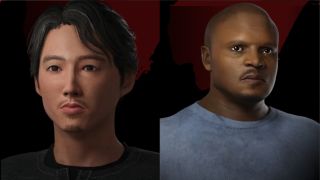 Glenn and T-Dog in The Walking Dead: Destinies