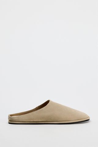 Suede Slingback Shoes