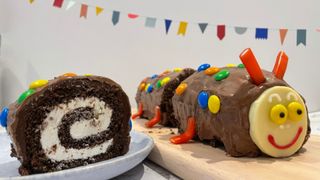 how to make a caterpillar cake