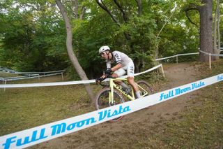 Curtis White competes at 2024 Rochester Cyclocross during USCX series