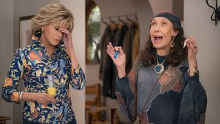 Jane Fonda and Lily Tomlin in Grace and Frankie, one of the best comedies on Netflix