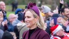 Zara Tindall at Royal Family's Christmas Day walk on 25 December, 2024