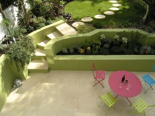 family garden ideas: lime lido by living gardens