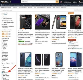 Amazon Unlocked Phones