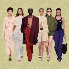 fashion color trends from the spring/summer 2025 runways