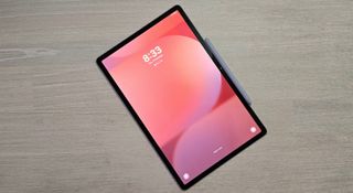 The Samsung Galaxy Tab S10 Plus on a table