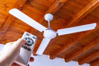 2. Reverse your ceiling fans