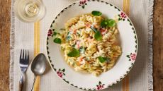 Smoked trout fusilli 