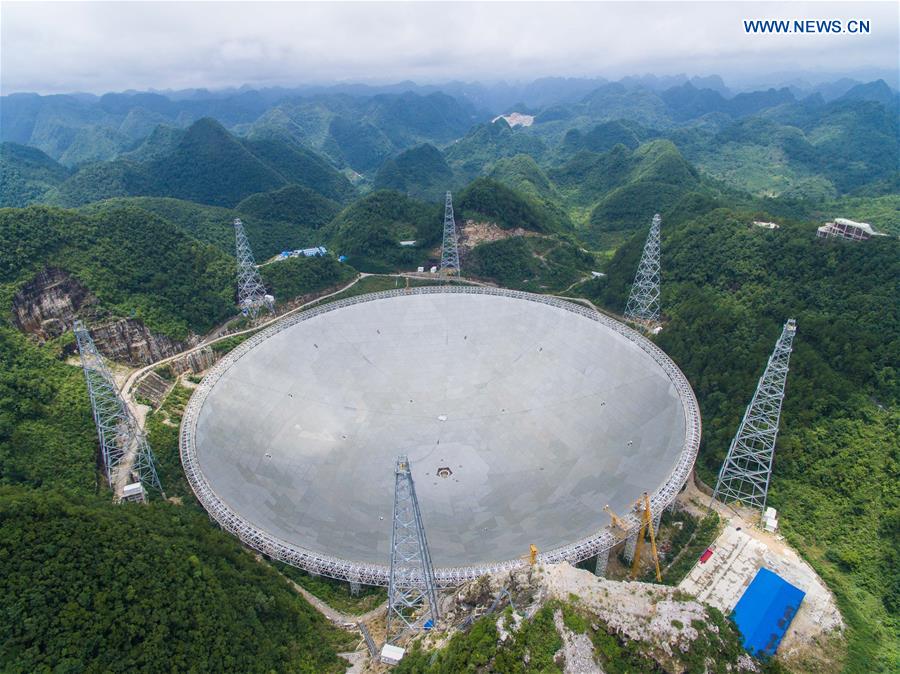 China&#039;s Huge New Radio Telescope