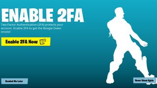 Fortnite 2FA