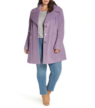 Kensie + Oversize Collar Coat