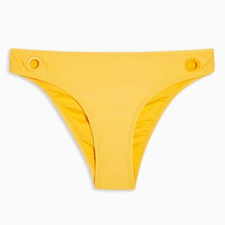 Topshop + Orange Recycled Eyelet Bikini Bottoms