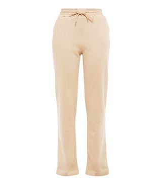 Ninety Percent + French Cotton-Terry Straight-Leg Pants