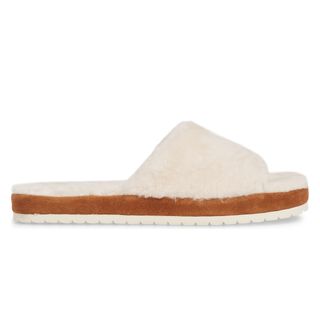 Vince + Kalina Genuine Shearling Slippers