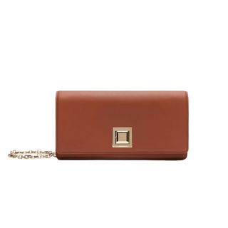 Max Mara + Leather Clutch Bag