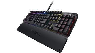 Asus TUF Gaming K3 on white background