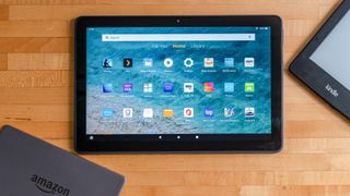 Amazon Fire HD 10 Plus tablet main screen