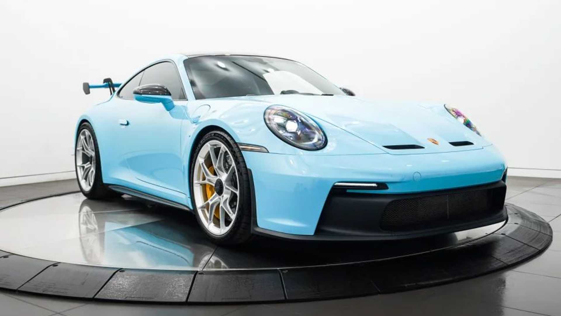 Paint-to-Sample Olympic Blue 2022 Porsche 911 GT3 For Sale