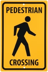 AccuformNMC - Traffic Control Sign: Rectangle, 