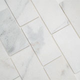 Greecian White Marble Subway Tile 3x6