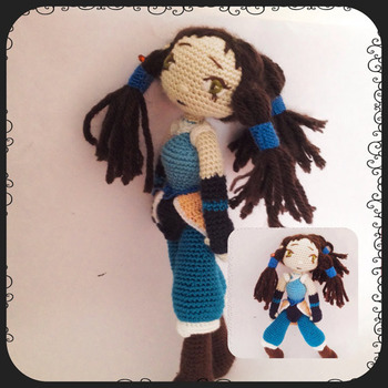 Crochet Pattern Avatar Korra Amigurumi Pdf