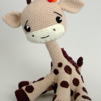 Crochet Pattern Giraffee Toy Amigurumi Pdf