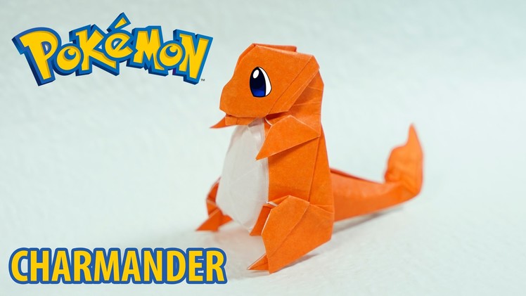 POKEMON - Origami Charmander Tutorial (Henry Phạm)