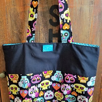 Skull Market Bag