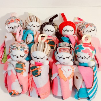 cute doll hand towels