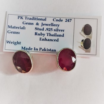 Ruby Earrings