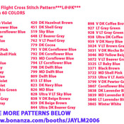 Pheasents In Flight Cross Stitch Pattern***LOOK***Buyers Can Download Your Pattern As Soon As They Complete The Purchase