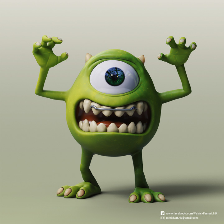 Mike Wazowski Fan Art