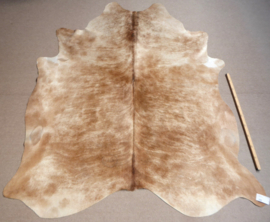 Beige Brindle Cowhide XL (221)