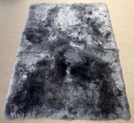 Grey Shorn Sheepskin Rug, 120 x 170 cm