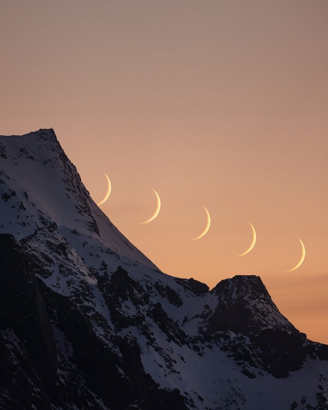 moon photography moon composite