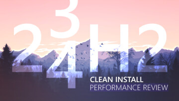 Windows 11 24h2 clean vs 23h2