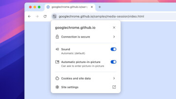 New picture-in-picture option in Chrome