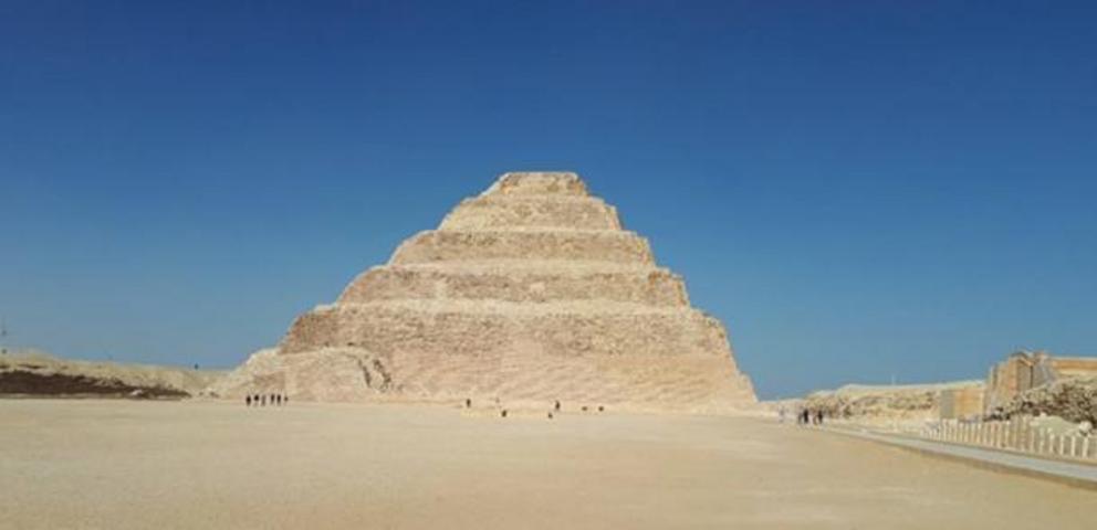 The Step Pyramid, Saqqara.