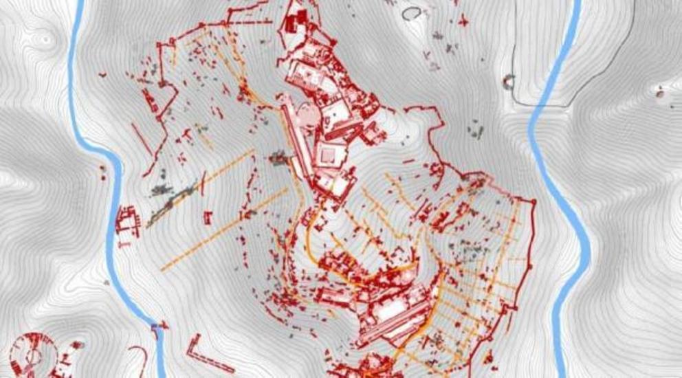 The new digitalized map reveals the extent of the known metropolis of Pergamon and will be continuously updated.