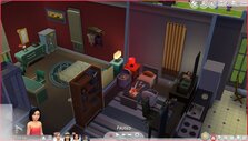 Baby in bedroom in Sims 4