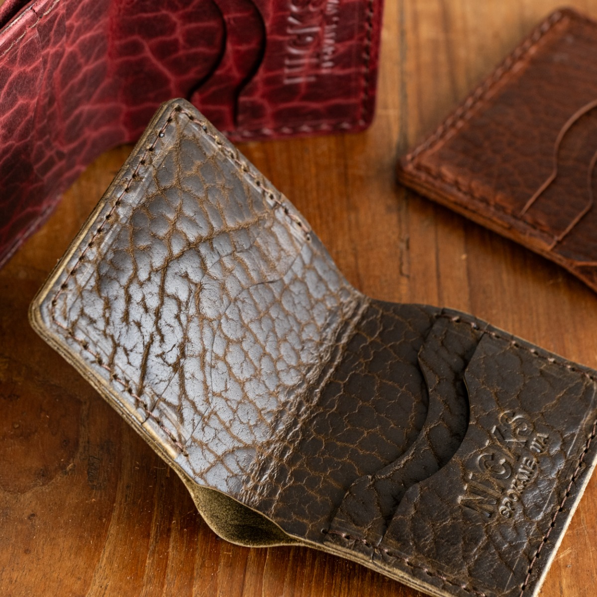 Bison Billfold Wallets