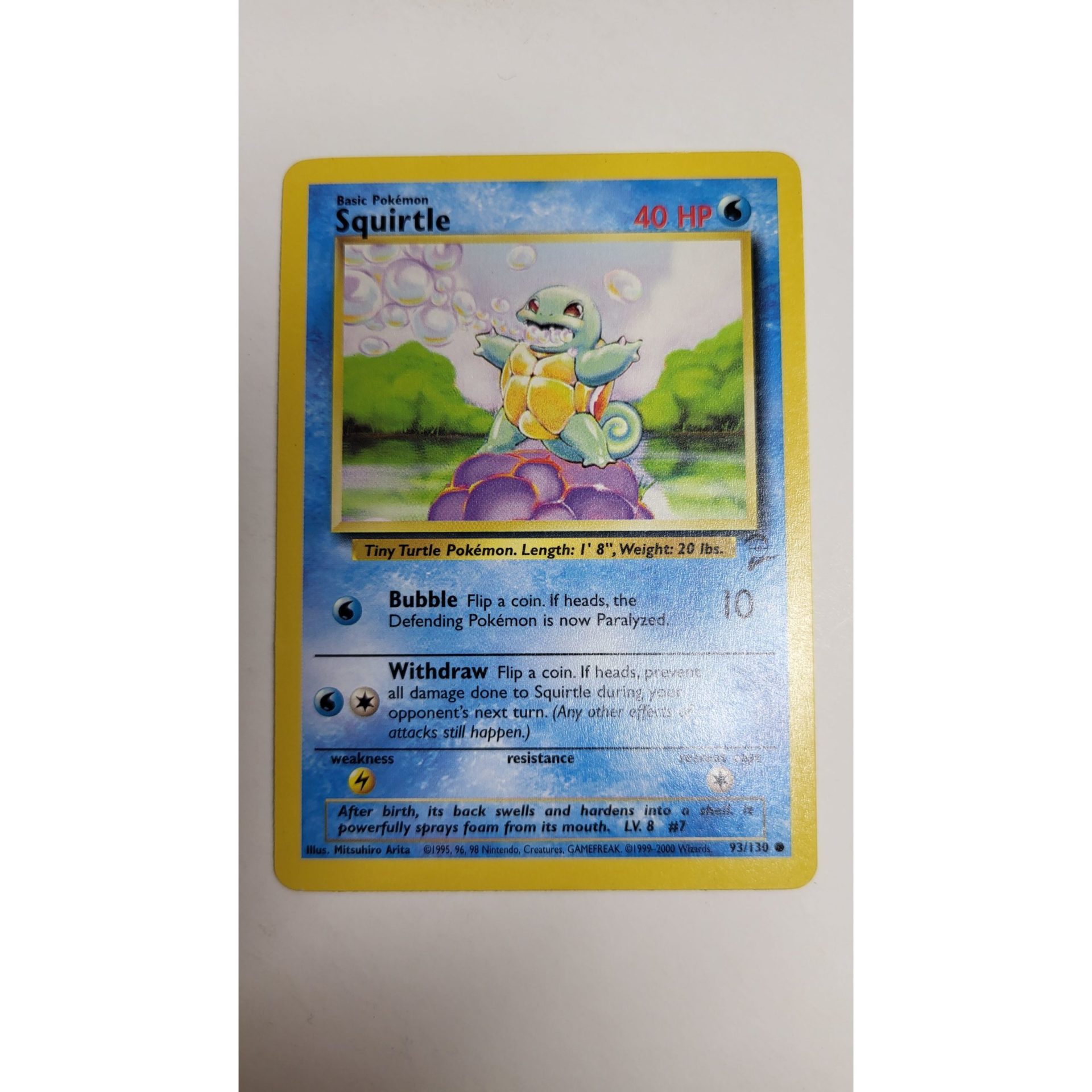 Squirtle Card